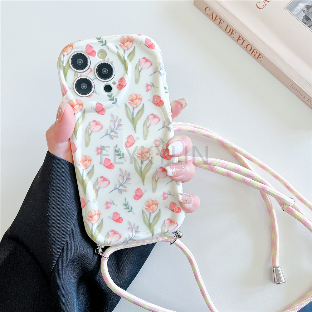Funda con cordón y collar cruz - Oppo Reno 12 reseña y precio
