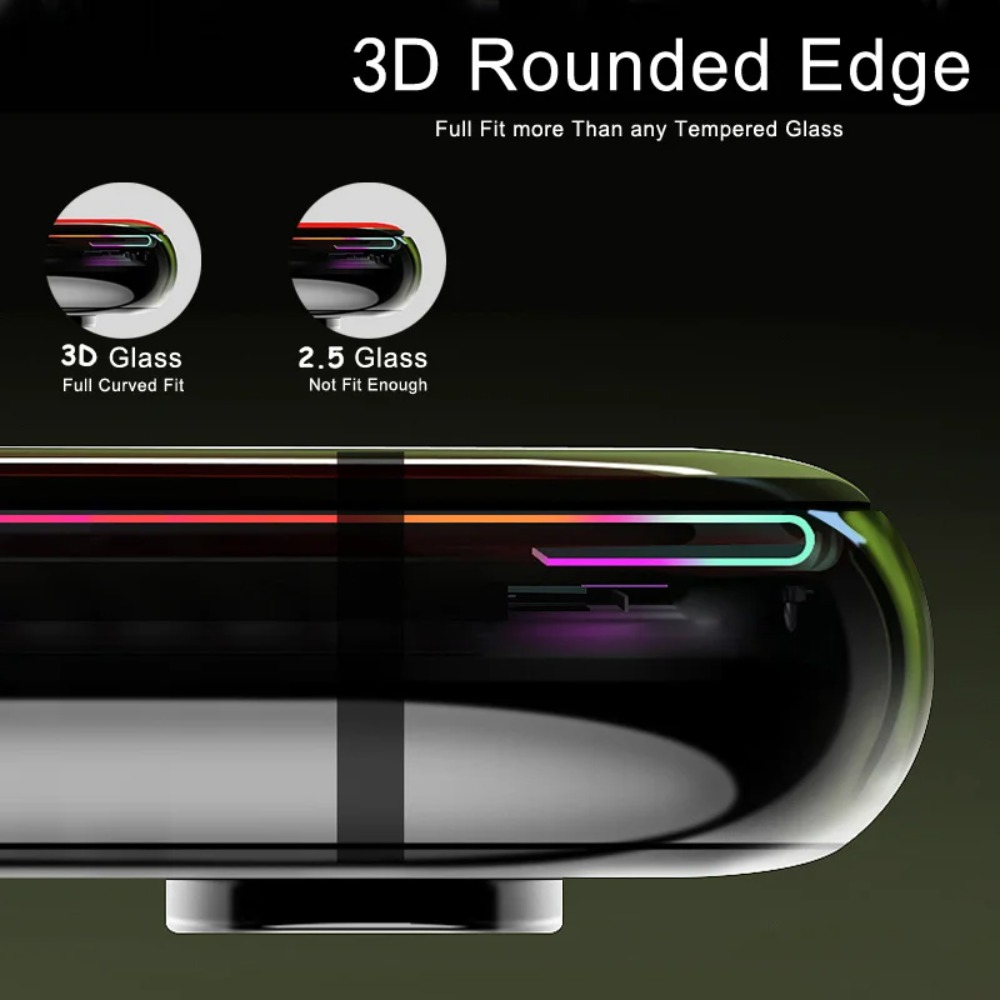 Protector de pantalla de vidri - Curved Edge Screen reseña y precio