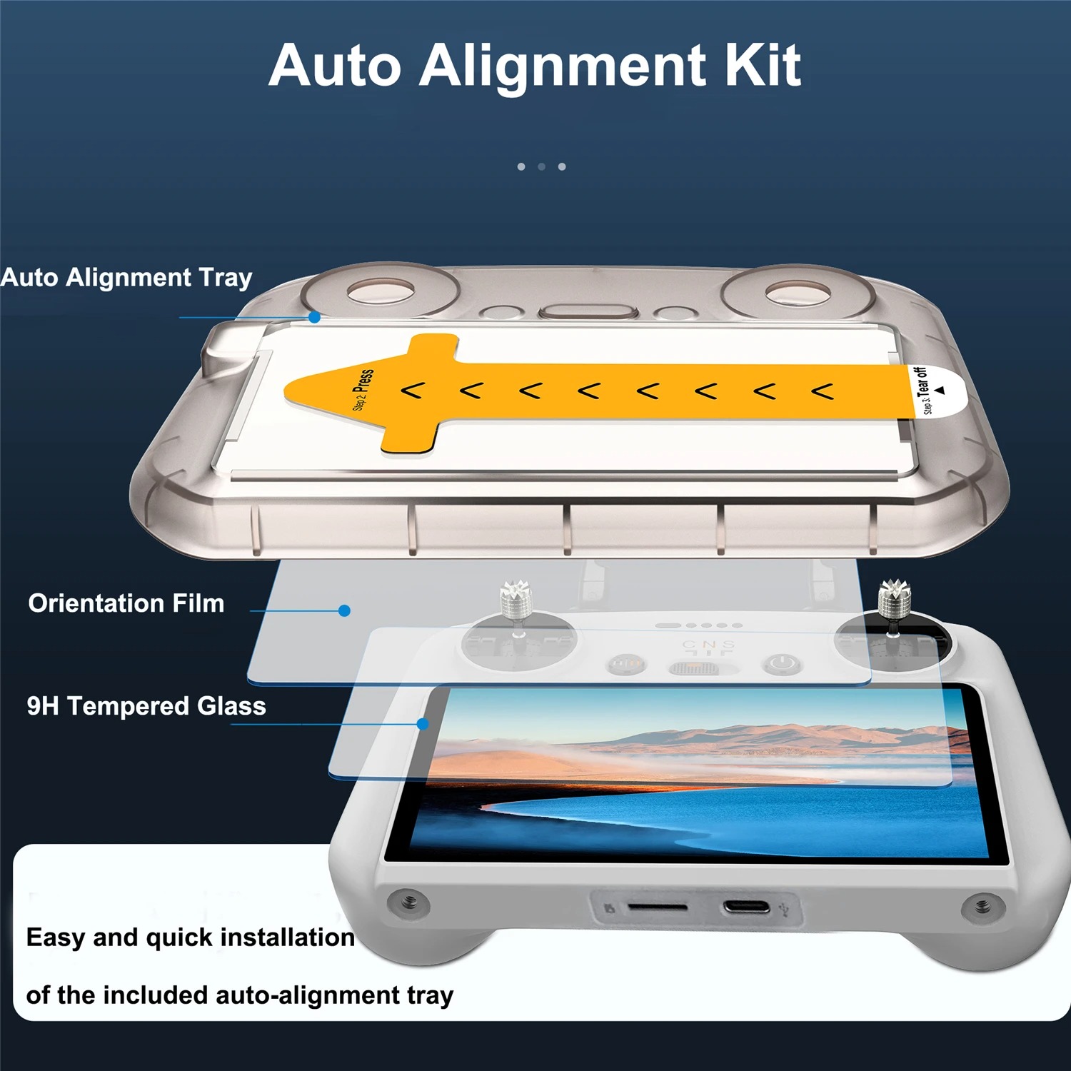 Para DJI Flip/Air3/3S/Mini3/4p - Glass Protector Auto reseña y precio